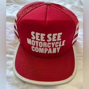 See See Motorcycle Co hat